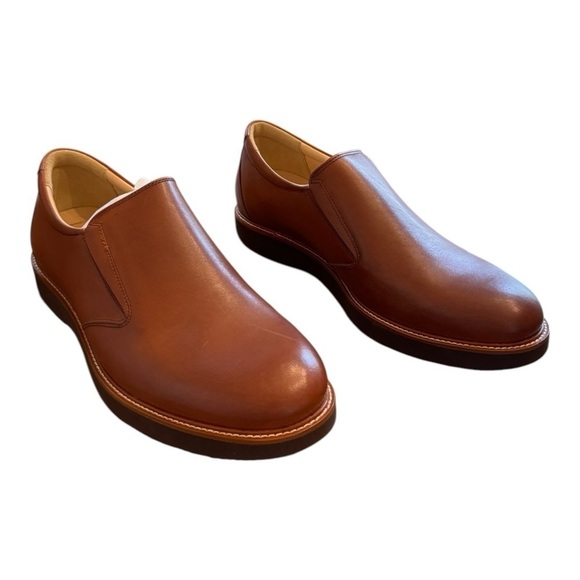 Samuel Hubbard ‘Frequent Traveler\' Slip-On in Whiskey NIB